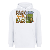 White pack your bags Heavyweight Hoodie - NancyCooperArtShop