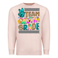 Pale Pink team sixth grade Premium Sweatshirt - NancyCooperArtShop