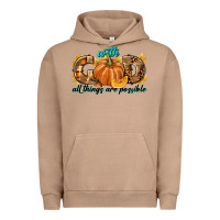 With God All Things Are Possible Urban Hoodie | Teevron