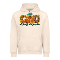 Sandshell With God All Things Are Possible Urban Hoodie - texasbilliewilder