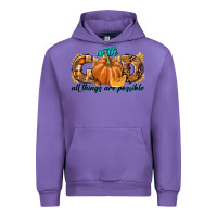 Tulip With God All Things Are Possible Urban Hoodie - texasbilliewilder