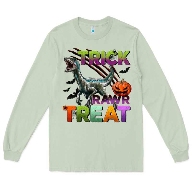 Trick Rawr Treat Long Sleeve Tee by BundleAndBundleShop | Teevron