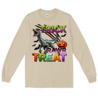 Mushroom trick rawr treat Long Sleeve Tee - BundleAndBundleShop