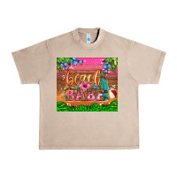 French Oak beach babe Urban Heavy Tee - HRA Design Shop
