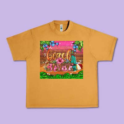 Beach Babe Urban Heavy Tee Designed By Hra Design Shop
