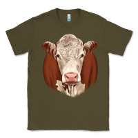 Army Green hareford Classic Tee - JahusDesignShop