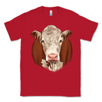 Red hareford Classic Tee - JahusDesignShop