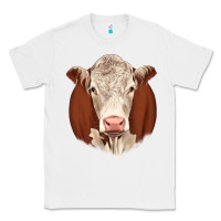 White hareford Classic Tee - JahusDesignShop