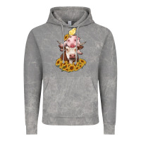 Cloud Rock cow with pig and chick Vintage Hoodie - RanaPortraitStore