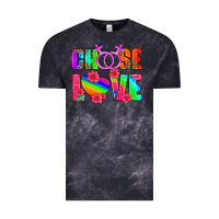 Cloud Black choose love (lesbian) Vintage Tee - HRA Design Shop