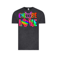 Vintage Black choose love (lesbian) Vintage Tee - HRA Design Shop