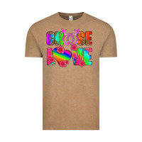 Vintage Coffee choose love (lesbian) Vintage Tee - HRA Design Shop