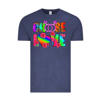 Vintage Denim choose love (lesbian) Vintage Tee - HRA Design Shop