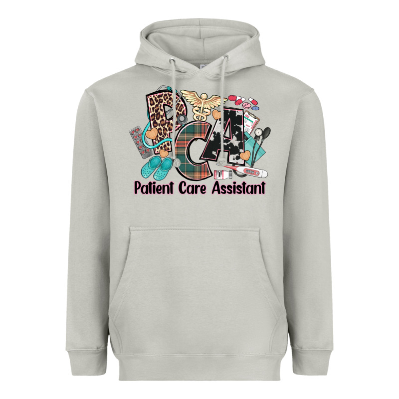 Pca Patient Care Assistant Western Heavyweight Hoodie by NancyCooperArtShop | Teevron