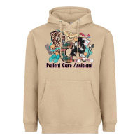 Mushroom pca patient care assistant western Heavyweight Hoodie - NancyCooperArtShop