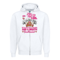 White As A Libra Girl I Was Born With My Heart On My Sleeve And A Mouth Zipper Hoodie - Jasminsmagicworld