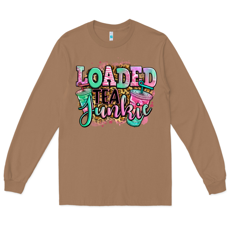 Loaded Tea Junkie Long Sleeve Tee by Jasminsmagicworld | Teevron