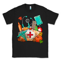 Black nurse  and fall Classic Tee - AdoDesignShop