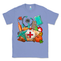 Colony Blue nurse  and fall Classic Tee - AdoDesignShop