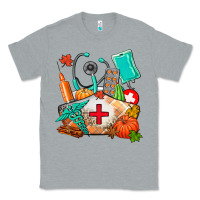 Heather Grey nurse  and fall Classic Tee - AdoDesignShop