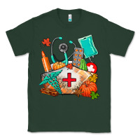 Sports Green nurse  and fall Classic Tee - AdoDesignShop