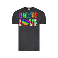 Vintage Black choose love (gay) Vintage Tee - HRA Design Shop