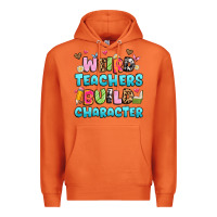 Carrot weird teachers build character Premium Hoodie - Artiststas