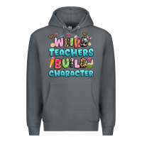 Rock weird teachers build character Premium Hoodie - Artiststas