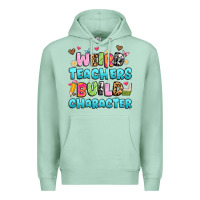 Seafoam weird teachers build character Premium Hoodie - Artiststas
