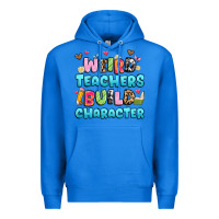 True Royal weird teachers build character Premium Hoodie - Artiststas