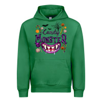 Emerald Candy Monster Urban Hoodie - texasbilliewilder