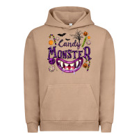 Pigment Burro Candy Monster Urban Hoodie - texasbilliewilder