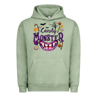 Pigment Oil Green Candy Monster Urban Hoodie - texasbilliewilder