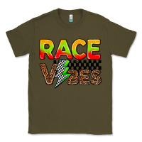 Army Green race vibes Classic Tee - AdoDesignShop