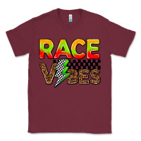 Burgundy race vibes Classic Tee - AdoDesignShop