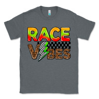 Charcoal Heather race vibes Classic Tee - AdoDesignShop