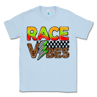 Dusty Blue race vibes Classic Tee - AdoDesignShop