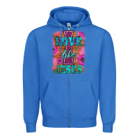 True Royal love like jesus Zipper Hoodie - BarkalooDesign