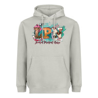 Moon Dust lpn licensed practical nurse western Heavyweight Hoodie - NancyCooperArtShop