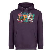 Plum lpn licensed practical nurse western Heavyweight Hoodie - NancyCooperArtShop