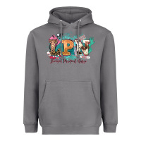 Storm lpn licensed practical nurse western Heavyweight Hoodie - NancyCooperArtShop