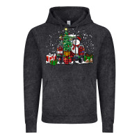 Vintage Black christmas truck Vintage Hoodie - RanaPortraitStore