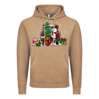 Vintage Coffee christmas truck Vintage Hoodie - RanaPortraitStore