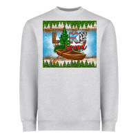 Heather Grey lake squad tumbler Heavyweight Sweatshirt - HRA Design Shop