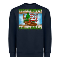 Navy lake squad tumbler Heavyweight Sweatshirt - HRA Design Shop