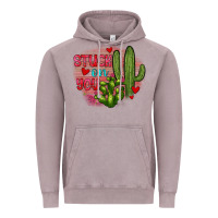 Vintage Zinc stuck on you cactus Vintage Hoodie - JahusDesignShop