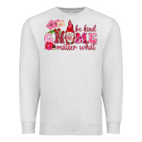 Oatmeal Heather be kind gnome matter what Premium Sweatshirt - NancyCooperArtShop