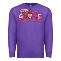 Purple be kind gnome matter what Premium Sweatshirt - NancyCooperArtShop