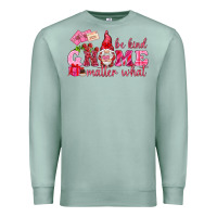 Seafoam be kind gnome matter what Premium Sweatshirt - NancyCooperArtShop