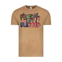Vintage Camel free and blessed Vintage Tee - CowhideDigitalArt